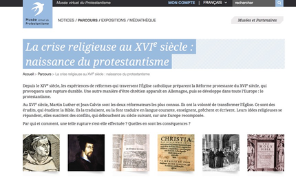 Musée virtuel du Protestantisme